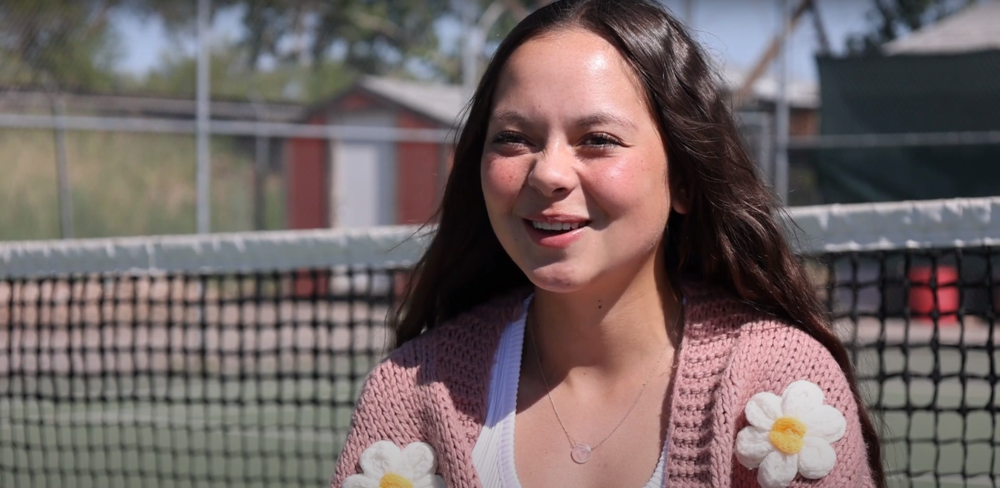 KU Tennis Three-time State Champion Patricia Dougherty
