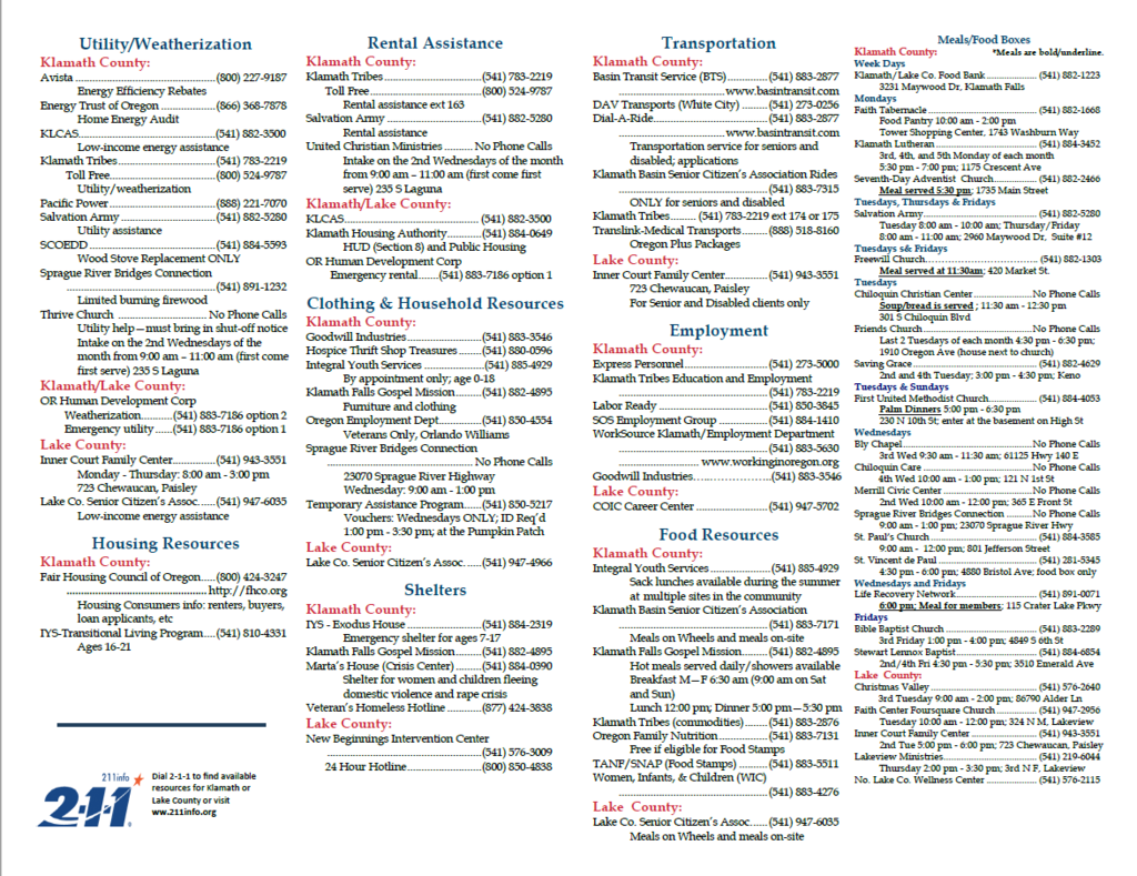Summer resources